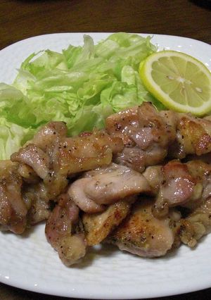 ☆簡単チキンのペッパーレモンソテー☆-レシピのメイン写真