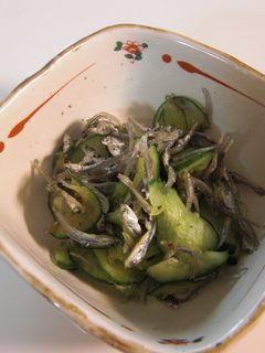 ◆かえりちりめんときゅうりの和え物-レシピのメイン写真