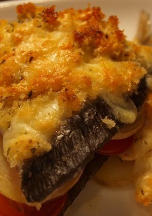 鰺のオリーブオイルパン粉焼き-レシピのメイン写真