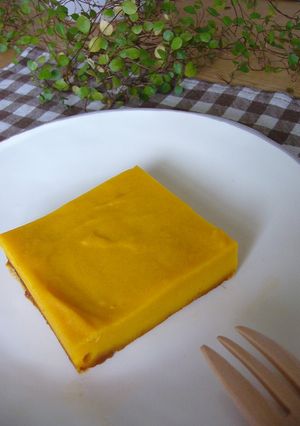 なめらか♪かぼちゃケーキ-レシピのメイン写真