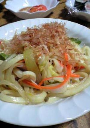 母の焼きうどん-レシピのメイン写真