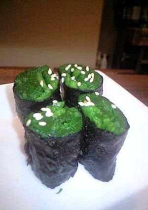 ほうれん草でノリノリ巻き巻き★-レシピのメイン写真