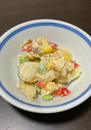 レンチンで、新じゃがのポテサラ-レシピのメイン写真