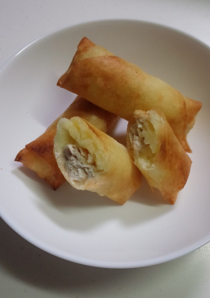 チーズ 春巻き 〜おたのしみ給食〜-レシピのメイン写真
