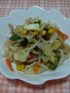 ☆おいしい♪味噌バターな野菜炒め☆-レシピのメイン写真