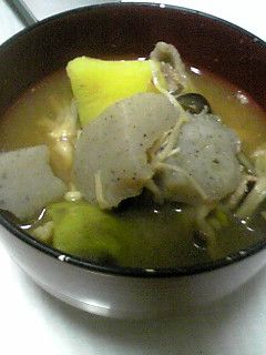 秋の香り豚汁-レシピのメイン写真