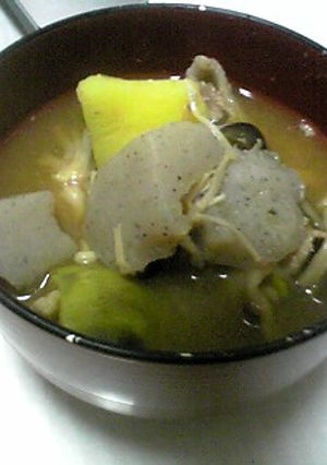 秋の香り豚汁-レシピのメイン写真