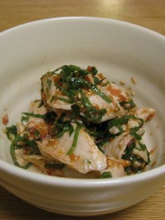ささみの梅肉和え-レシピのメイン写真