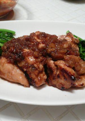 鳥ムネ肉のジューシーおにおんチキン-レシピのメイン写真