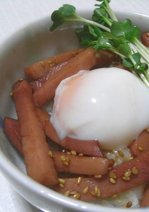 市販のウナギのタレでチャーシュー丼-レシピのメイン写真