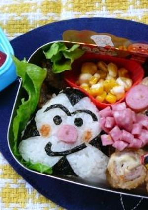 あんぱんまんシリーズべんとう＊キャラ弁＊-レシピのメイン写真