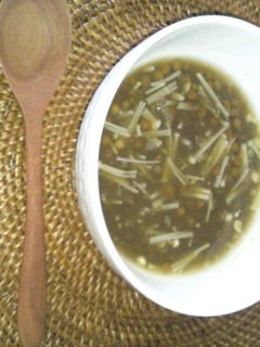 えのきとレンズ豆のスープ-レシピのメイン写真