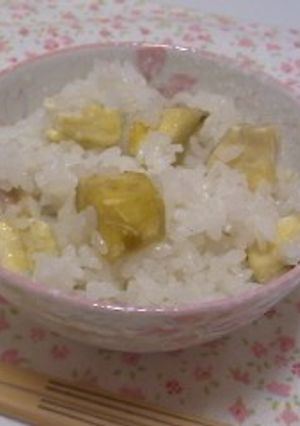 はなまるレシピ＊栗ごはん-レシピのメイン写真