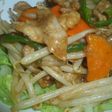 丼も弁当も★豚とモヤシのピリ甘辛炒め