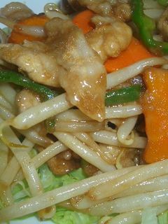 丼も弁当も★豚とモヤシのピリ甘辛炒め-レシピのメイン写真