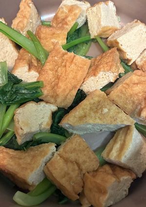 厚揚げと小松菜の煮浸し-レシピのメイン写真