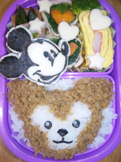 キャラ弁 ダッフィー-レシピのメイン写真