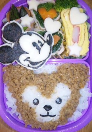 キャラ弁 ﾀﾞｯﾌｨｰ-レシピのメイン写真