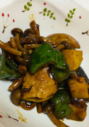 豚の角切り肉★甜麺醤炒め-レシピのメイン写真