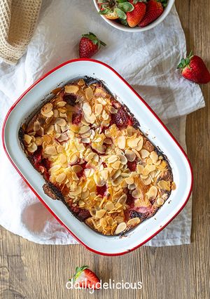 ストロベリーチーズケーキコブラー-レシピのメイン写真