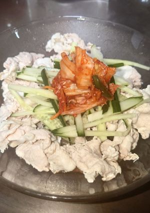 豚しゃぶピピン汁だく冷麺-レシピのメイン写真