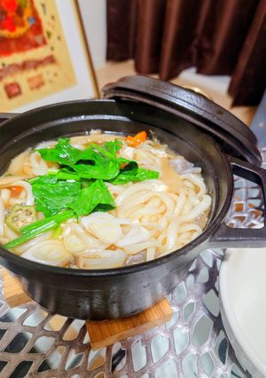 ストウブで♡温活けんちんうどん-レシピのメイン写真