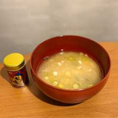รูปของ 鯖缶のお味噌汁