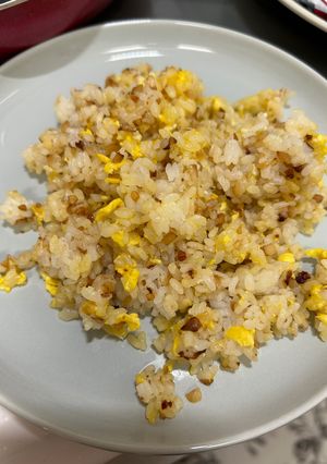 サクサクしょうゆアーモンド炒飯-レシピのメイン写真
