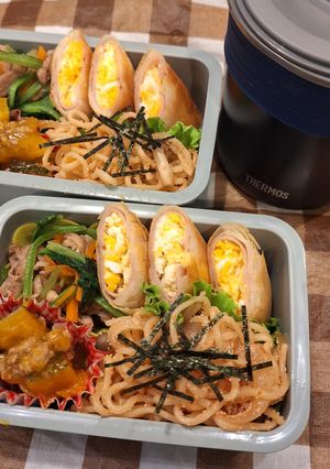 高１男子とパパの弁当241112-レシピのメイン写真