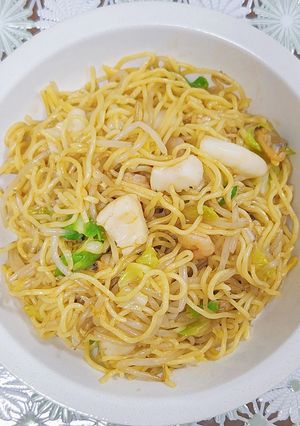 海鮮の塩焼きそば-レシピのメイン写真