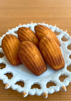 バターなしオイルで作るマドレーヌ-レシピのメイン写真