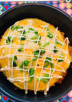 ＼フライパンまるごと／マヨオムライス-レシピのメイン写真