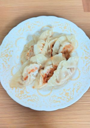 ツナと豆乳シュレッドチーズのとろける餃子-レシピのメイン写真