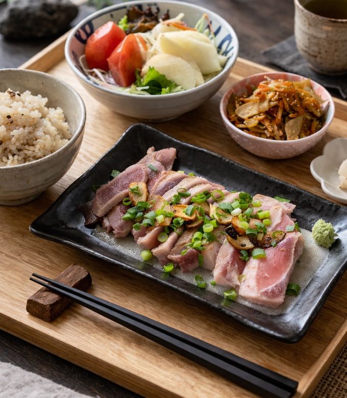 まぐろのレアステーキ-レシピのメイン写真