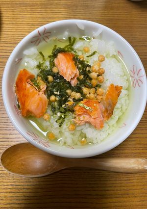 鮭茶漬け-レシピのメイン写真