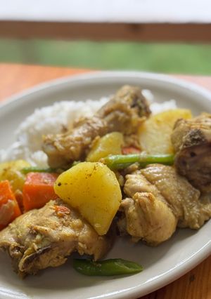 フィリピン♡家庭のチキンカレー-レシピのメイン写真