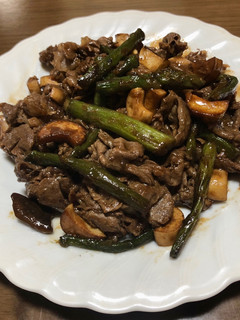 牛肉とエリンギのオイスターソース炒め-レシピのメイン写真
