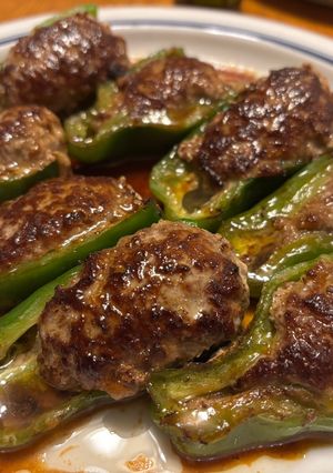 ピーマンの肉詰め！-レシピのメイン写真