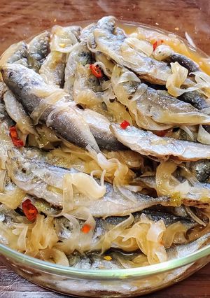 丸ごと美味しい☆小アジの南蛮漬け-レシピのメイン写真