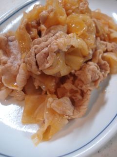 大根と豚コマのキムチ味炒め-レシピのメイン写真