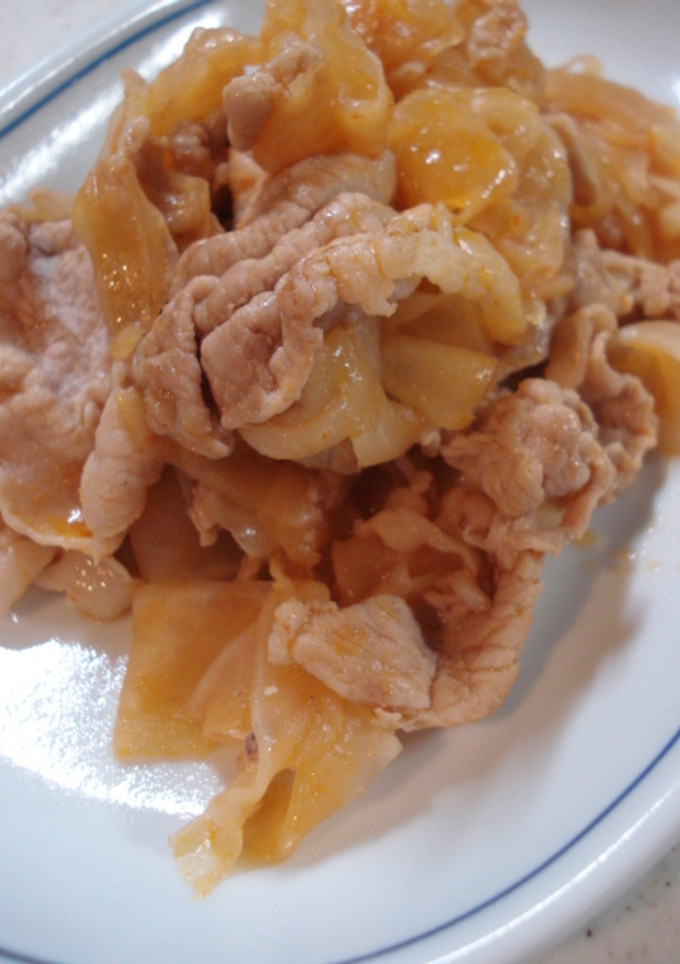 大根と豚コマのキムチ味炒め-レシピのメイン写真