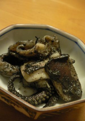 アオリイカ★ゲソの肝バター炒め-レシピのメイン写真