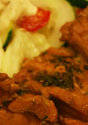 チキンの照り煮　香味ソースがけ！-レシピのメイン写真