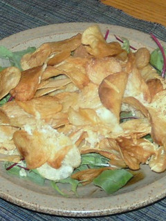 ポテトチップスのチーズ焼きサラダ-レシピのメイン写真