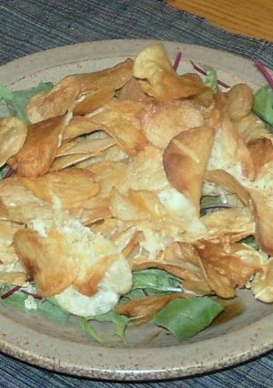ポテトチップスのチーズ焼きサラダ-レシピのメイン写真