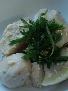 ★里芋と鶏肉豆乳煮込み★-レシピのメイン写真