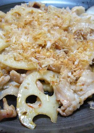 豚肉・レンコンの☆めっちゃ梅ぇ~炒め☆-レシピのメイン写真
