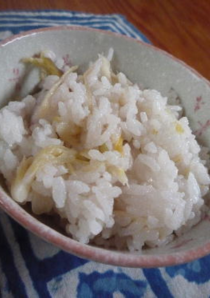 目覚めすっきり☆　ガリとミョウガのご飯-レシピのメイン写真