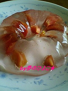 ぷるるん♪簡単!すもものゼリー-レシピのメイン写真