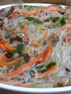 春雨と野菜の炒め物-レシピのメイン写真